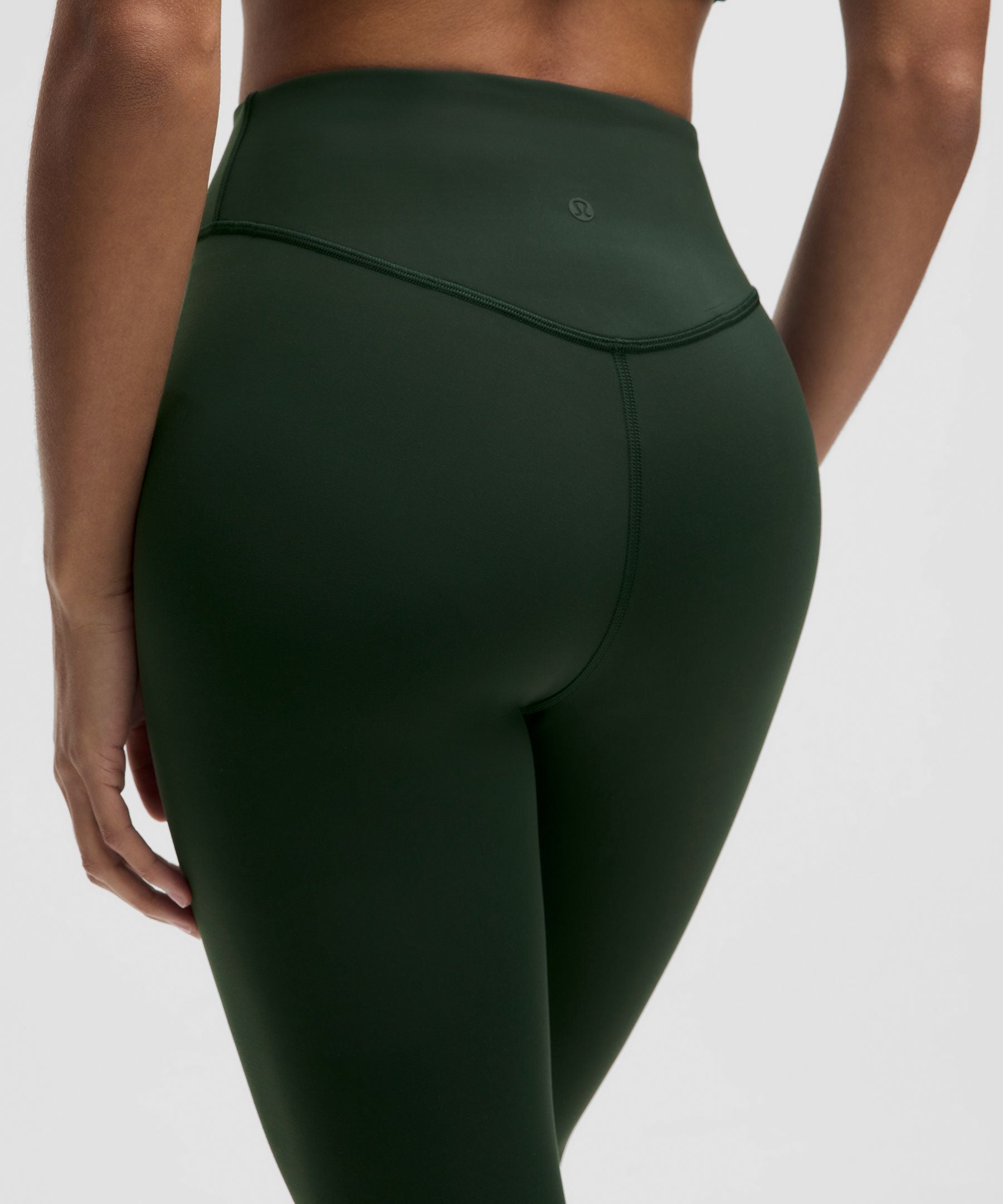 Lululemon Wunder Under SmoothCover High-Rise Tight 25" Rainforest Green