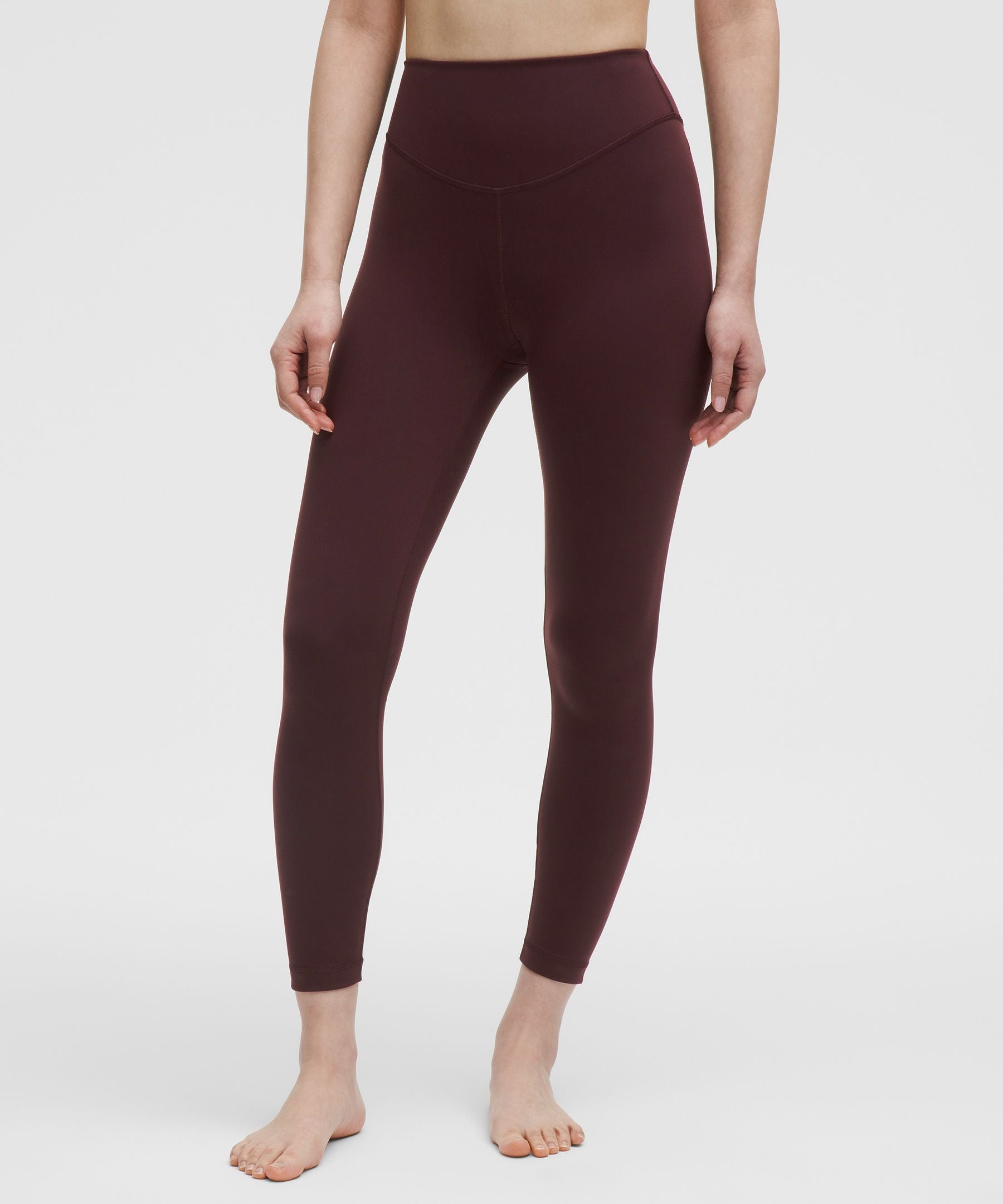 Lululemon Wunder Under SmoothCover High-Rise Tight 25" Goodnight Plum