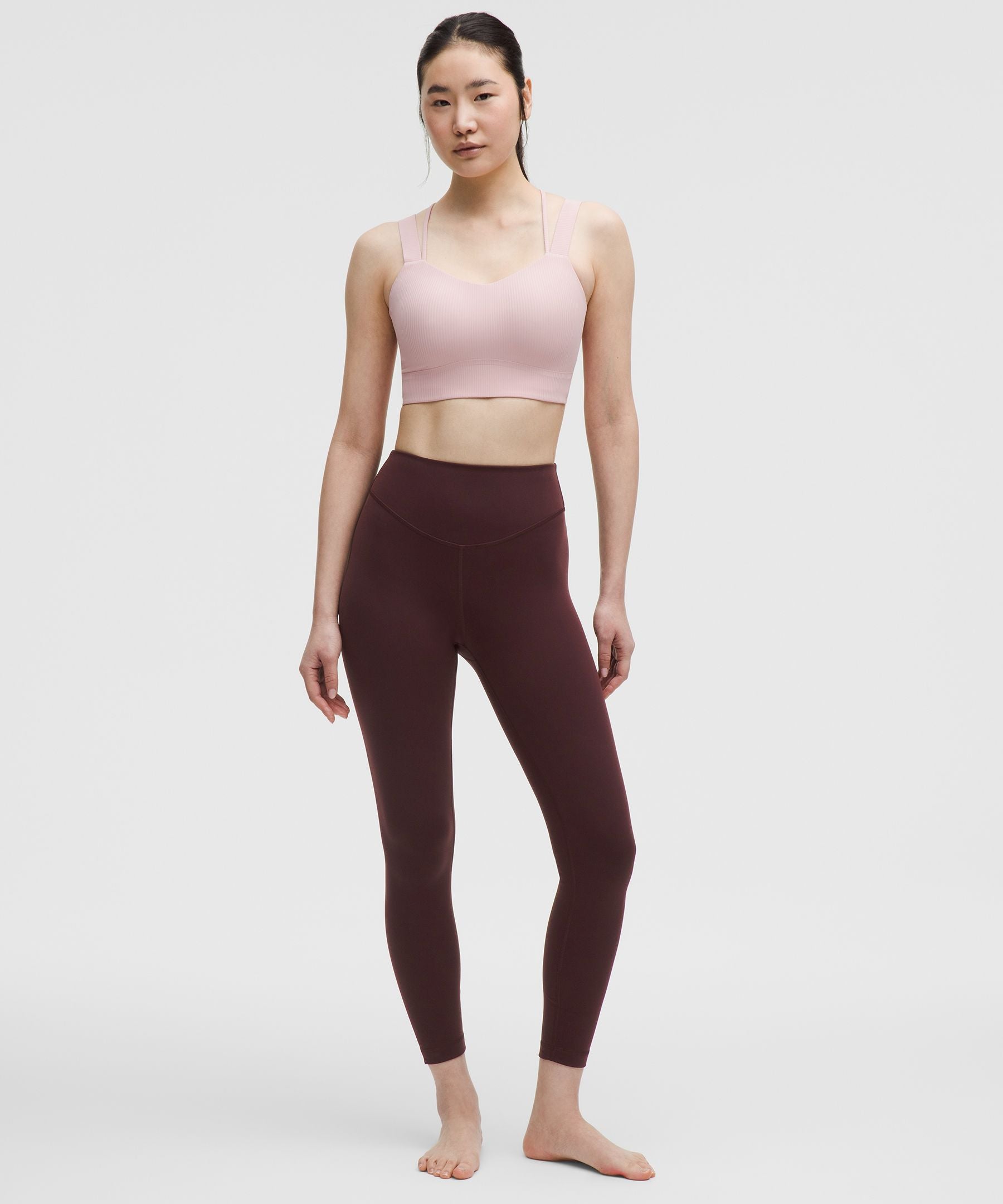 Lululemon Wunder Under SmoothCover High-Rise Tight 25" Goodnight Plum