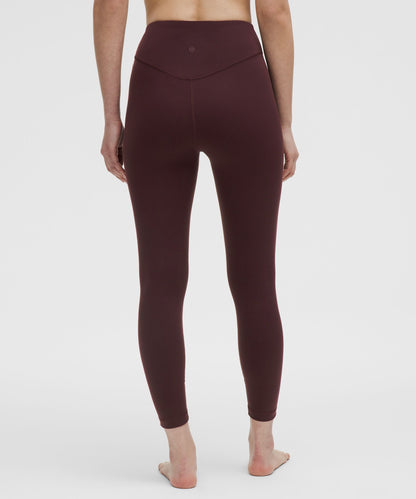 Lululemon Wunder Under SmoothCover High-Rise Tight 25" Goodnight Plum