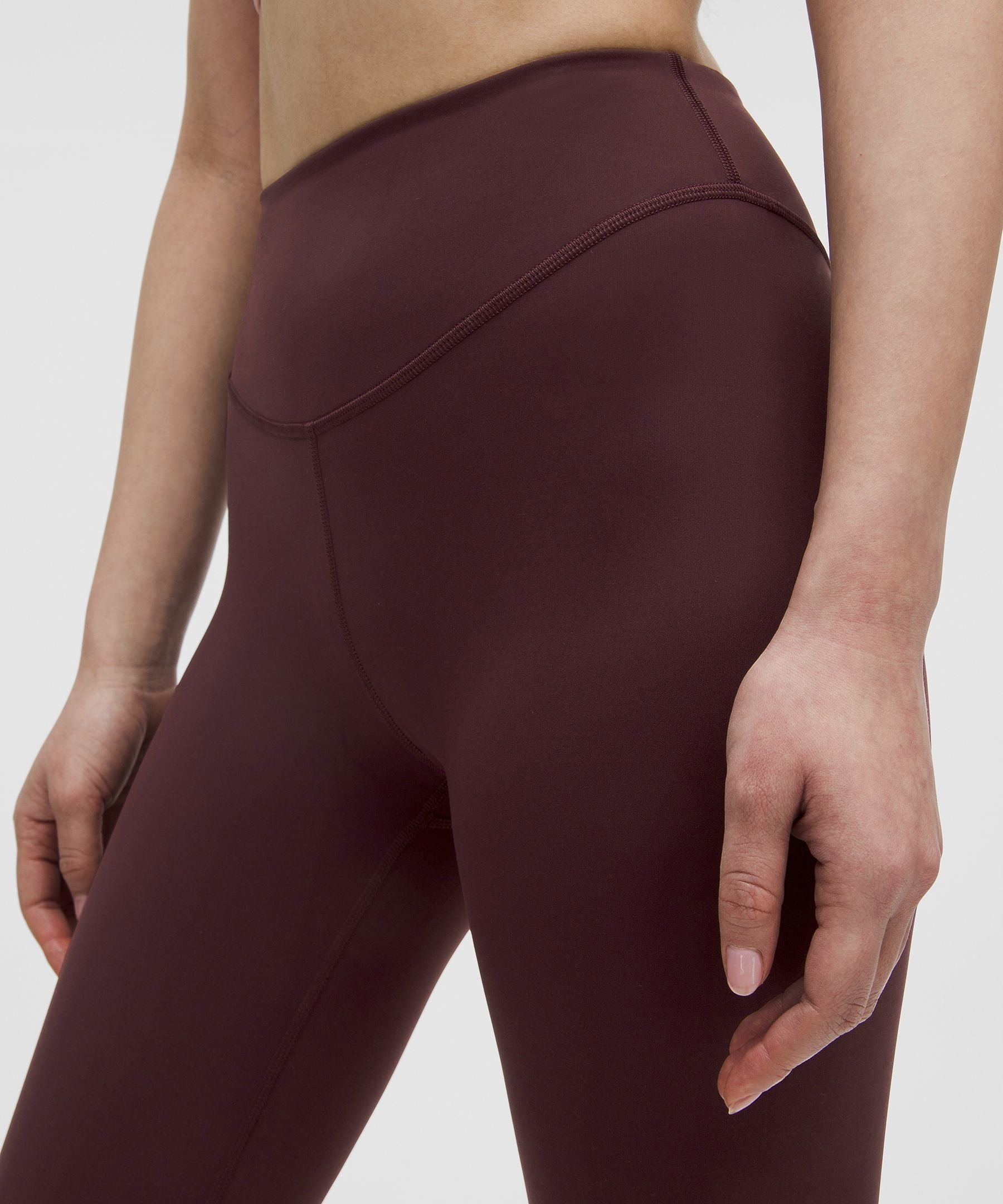 Lululemon Wunder Under SmoothCover High-Rise Tight 25" Goodnight Plum