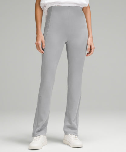 Lululemon Ribbed Softstreme Zip-Leg High-Rise Pant