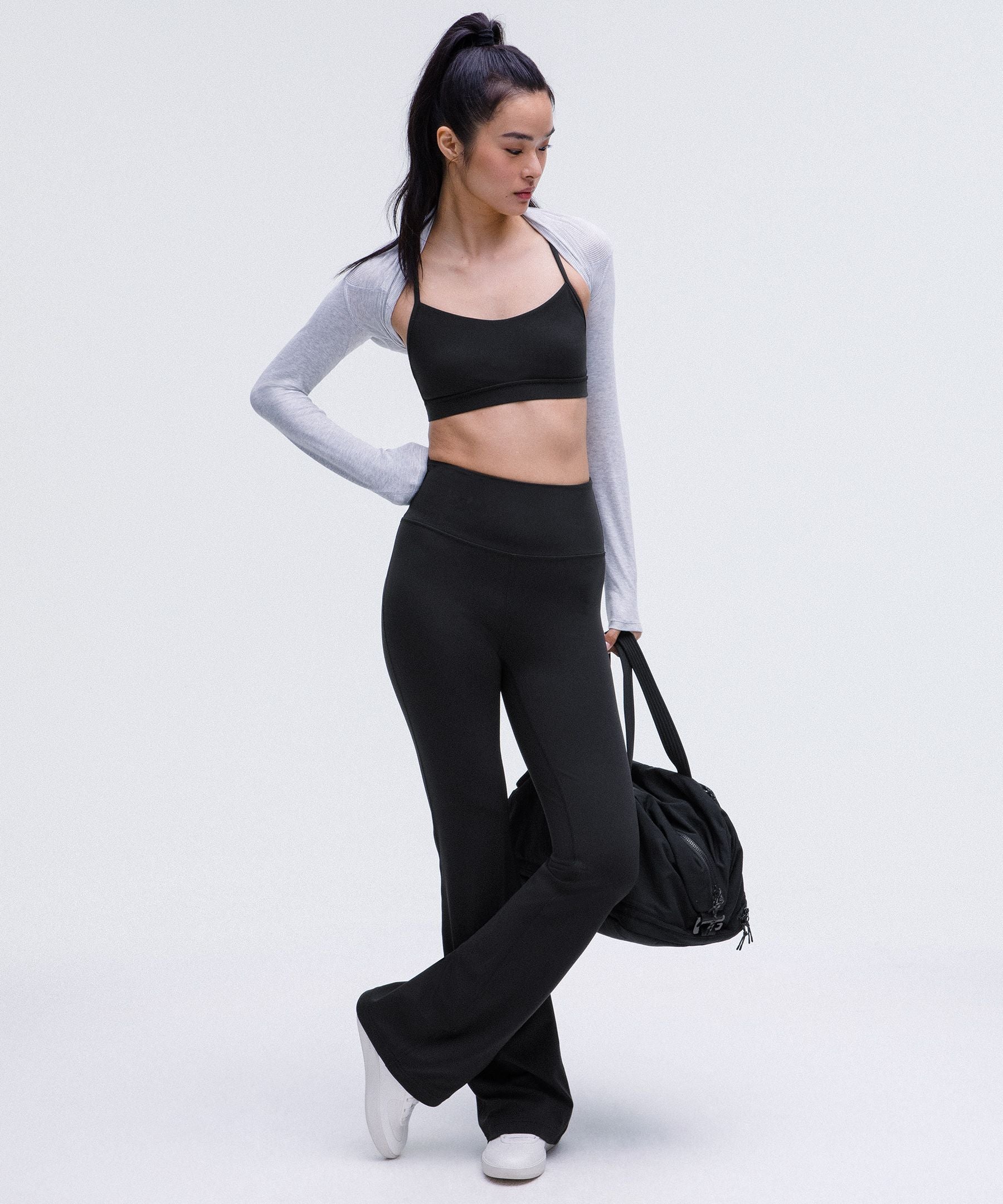 Lululemon Groove Nulu Super-High-Rise Flared Pant *Regular Black