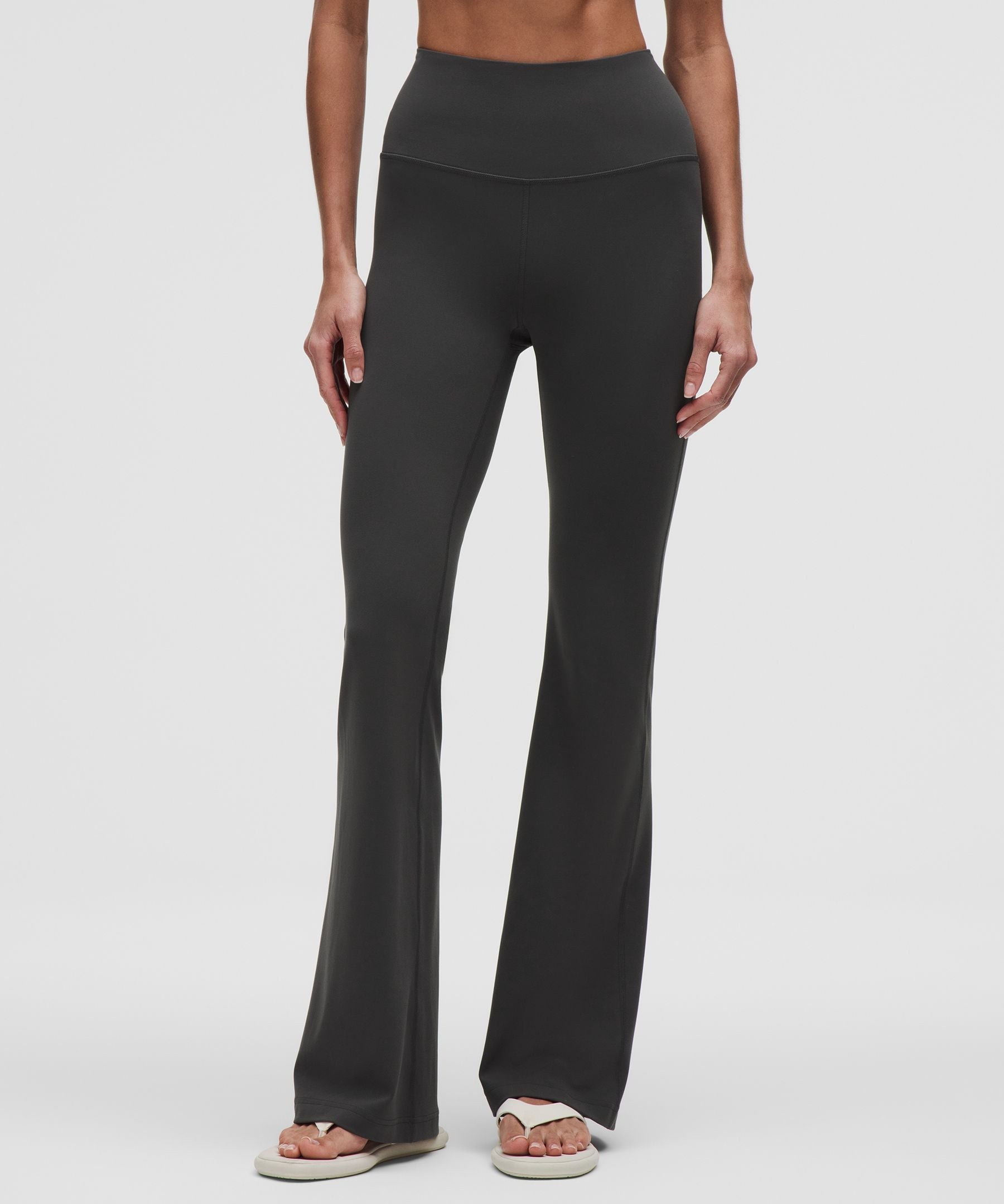 Lululemon Groove Nulu Super-High-Rise Flared Pant *Regular Graphite Grey