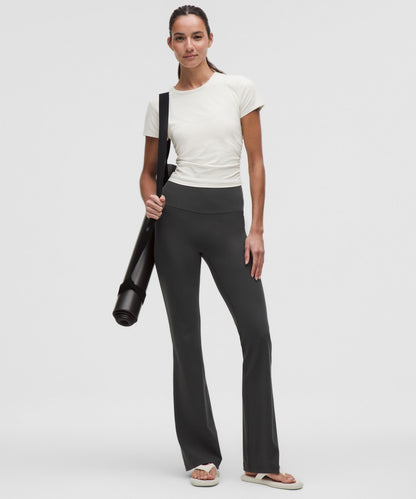Lululemon Groove Nulu Super-High-Rise Flared Pant *Regular Graphite Grey