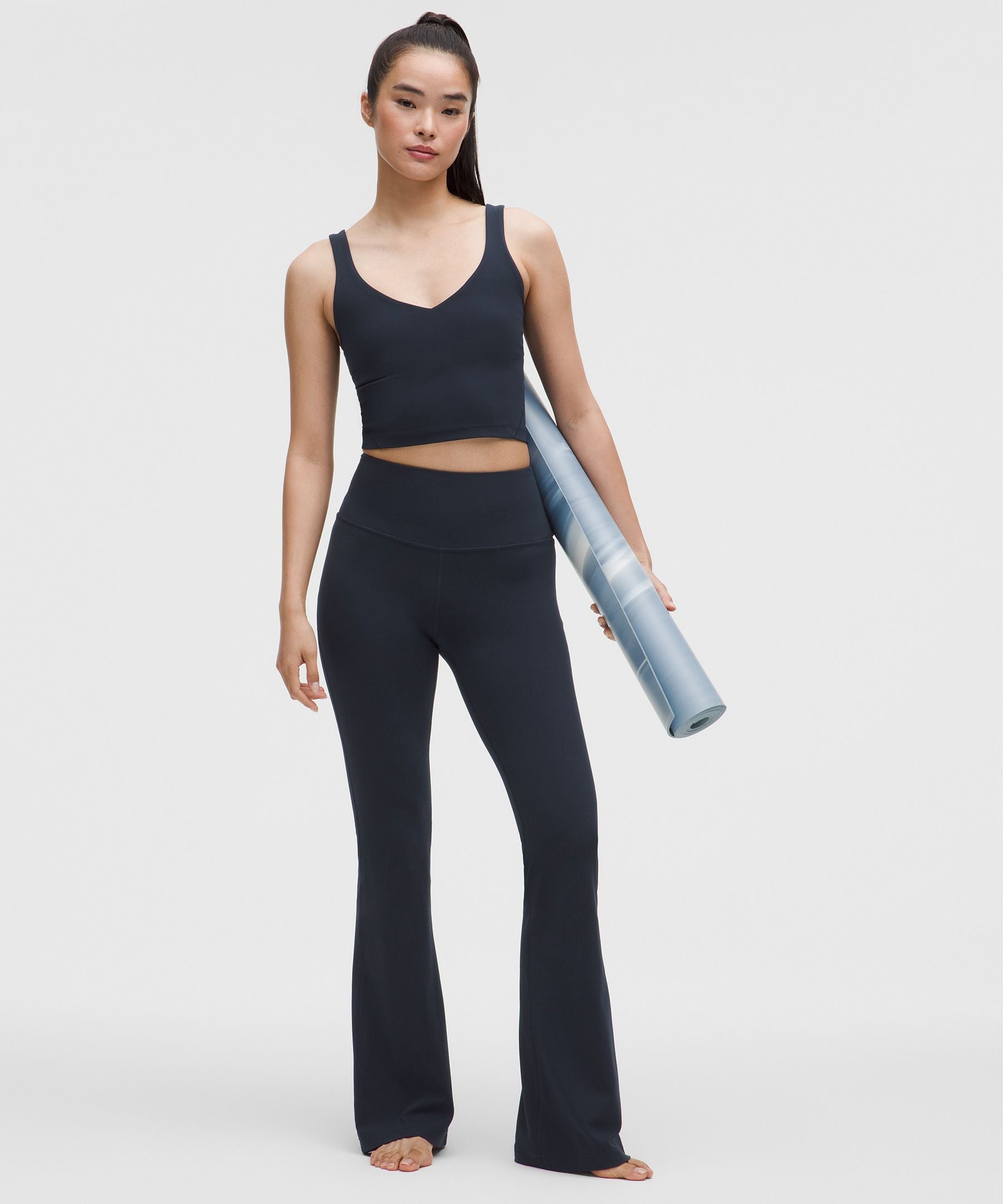 Lululemon Groove Nulu Super-High-Rise Flared Pant *Regular True Navy
