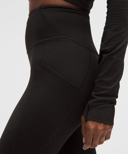 Lululemon Women's Fast and Free High-Rise Thermal Tight 28" *5 Pocket