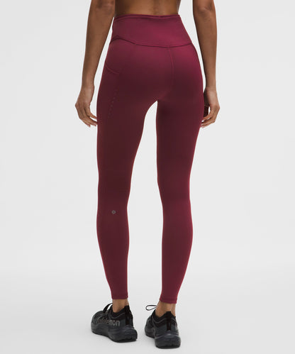 Lululemon Women's Fast and Free High-Rise Thermal Tight 28" *5 Pocket