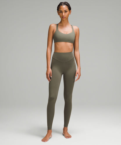 Lululemon Wunder Under SmoothCover High-Rise Tight 28" Army Green