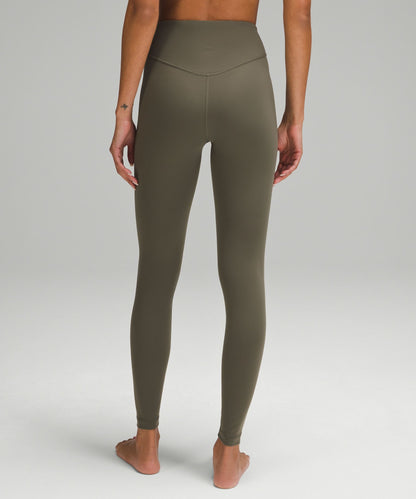 Lululemon Wunder Under SmoothCover High-Rise Tight 28" Army Green
