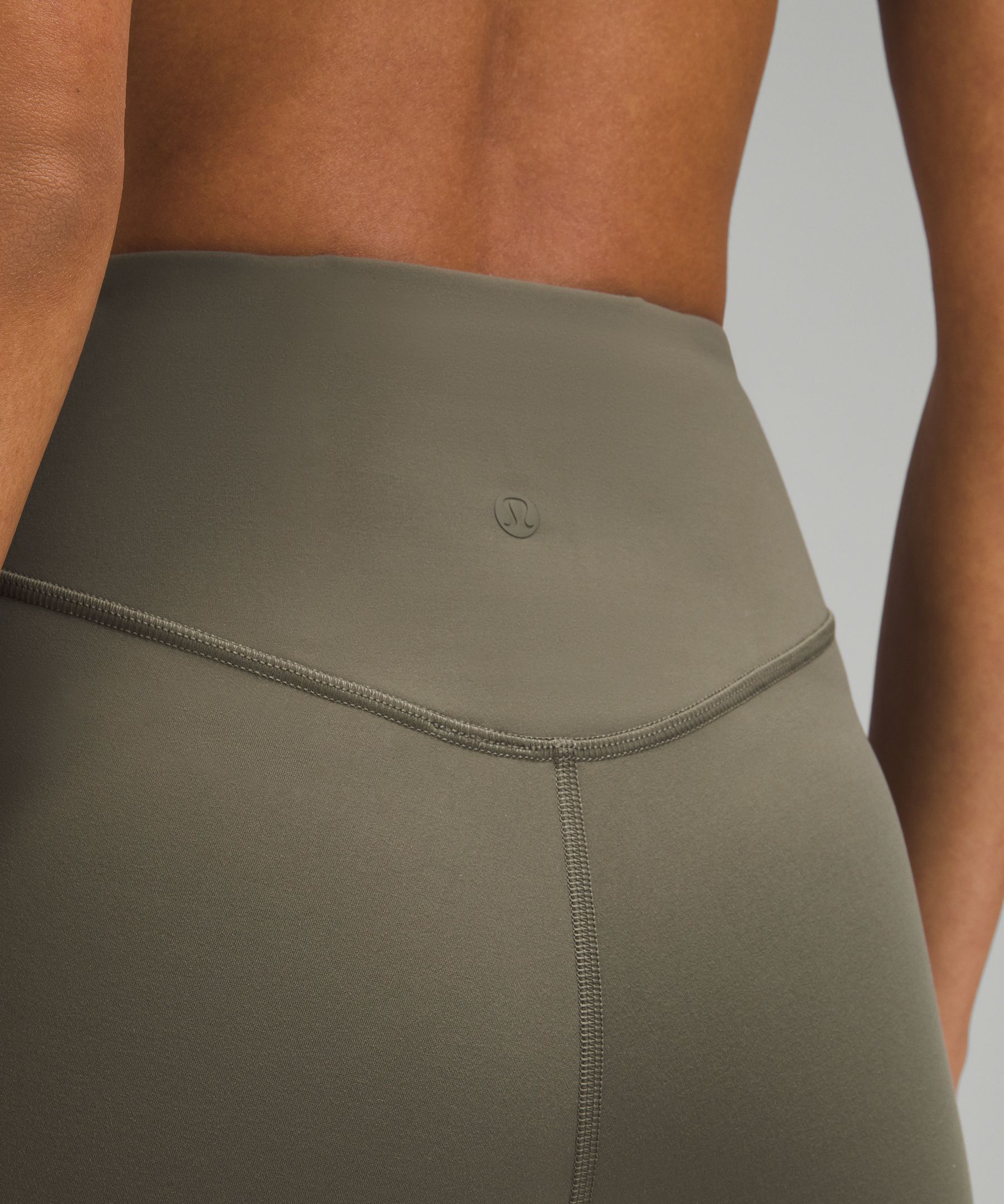Lululemon Wunder Under SmoothCover High-Rise Tight 28" Army Green