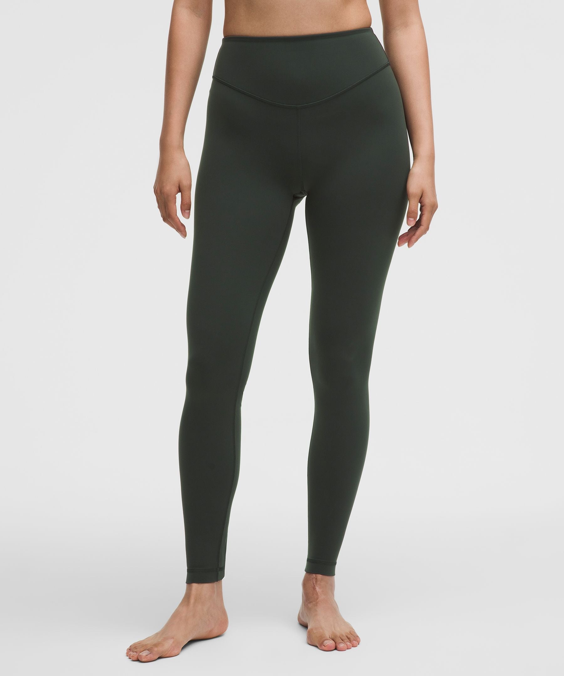 Lululemon Wunder Under SmoothCover High-Rise Tight 28" Rainforest Green