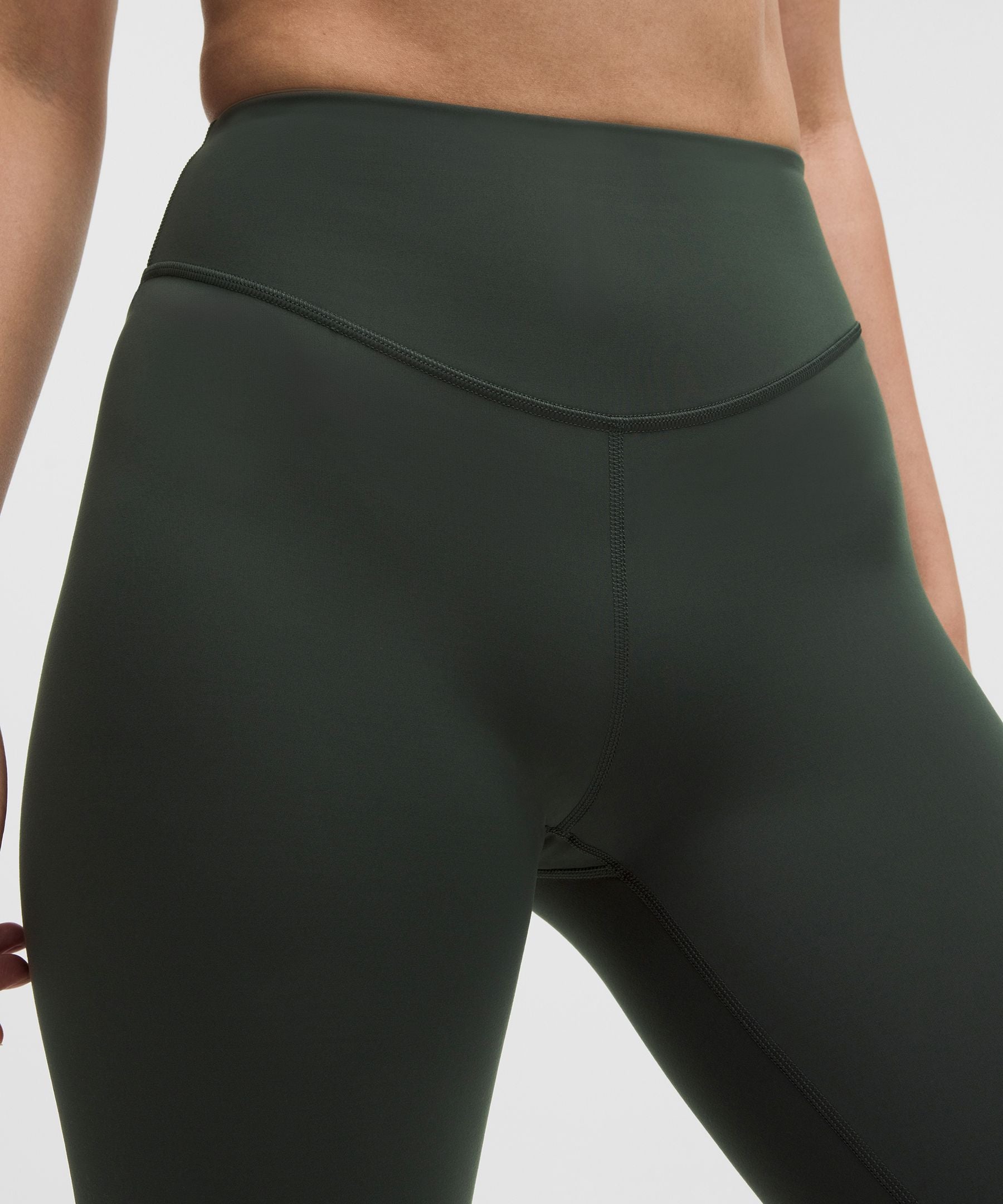 Lululemon Wunder Under SmoothCover High-Rise Tight 28" Rainforest Green