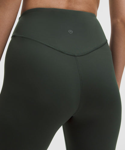 Lululemon Wunder Under SmoothCover High-Rise Tight 28" Rainforest Green