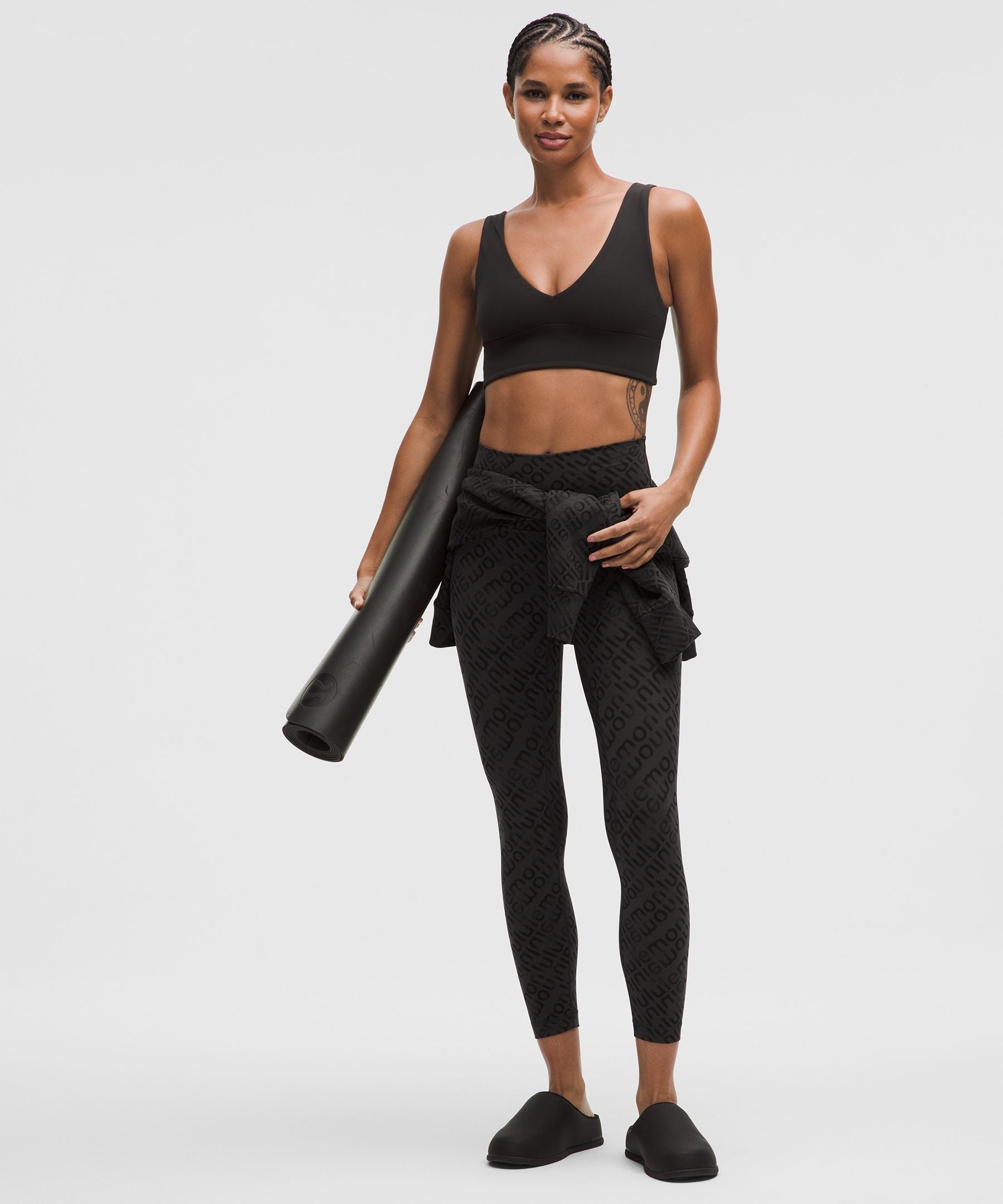 Lululemon lululemon Align High-Rise Pant 25" Flux Wordmark Black Multi