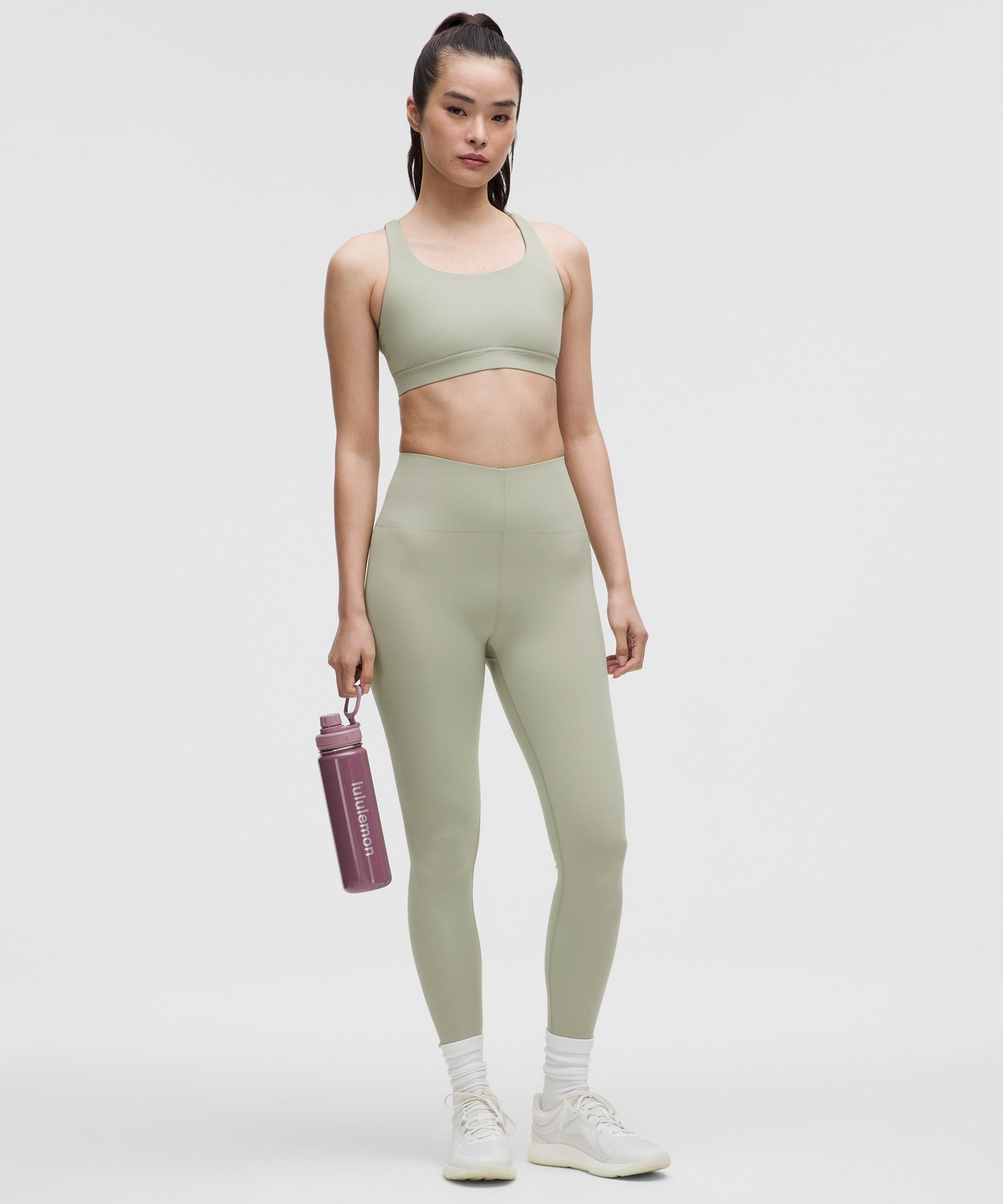 Lululemon lululemon Glow Up Super-High-Rise Tight 25" Fog Green