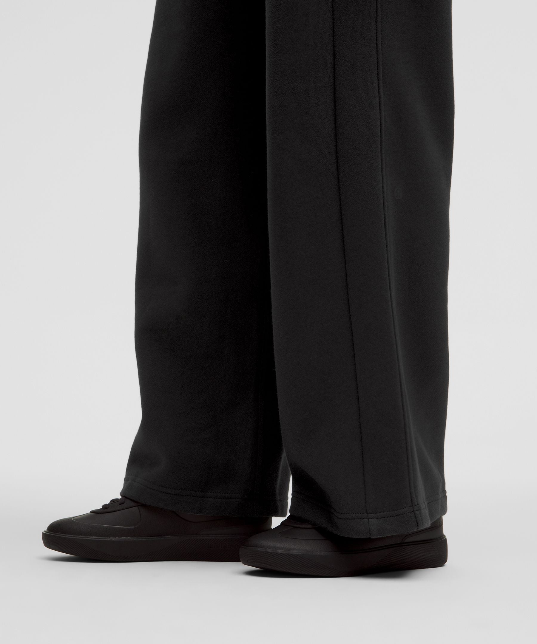 Lululemon Scuba Mid-Rise Wide-Leg Pant *Regular Black