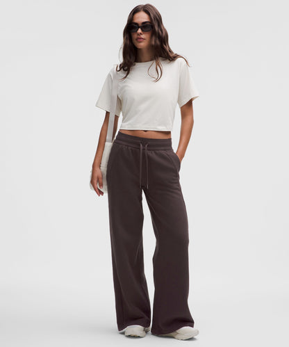 Lululemon Scuba Mid-Rise Wide-Leg Pant *Regular Sequoia