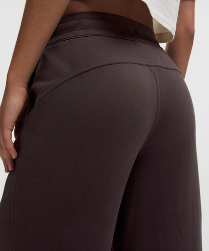 Lululemon Scuba Mid-Rise Wide-Leg Pant *Regular Sequoia