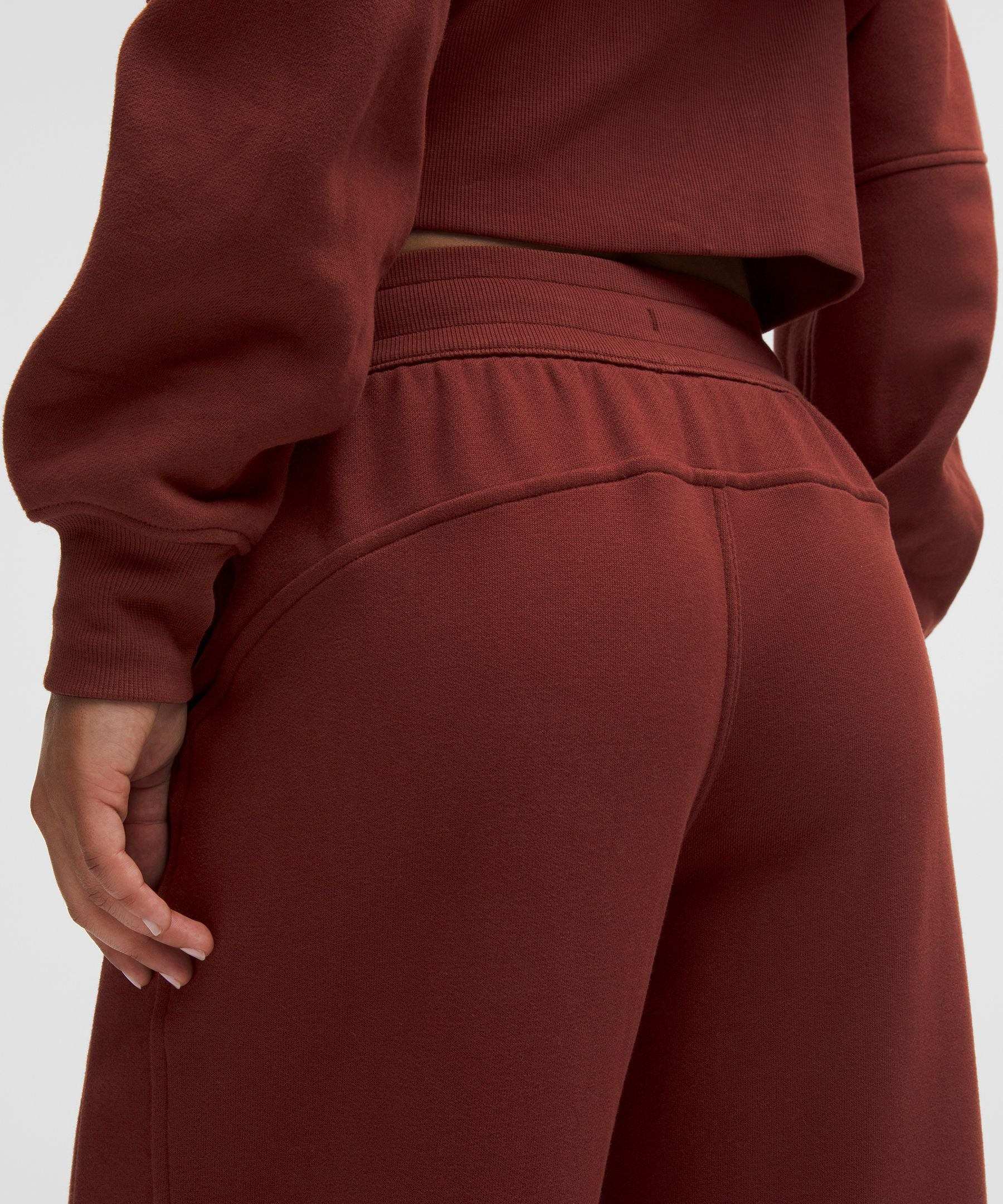 Lululemon Scuba Mid-Rise Wide-Leg Pant *Regular Rockwood