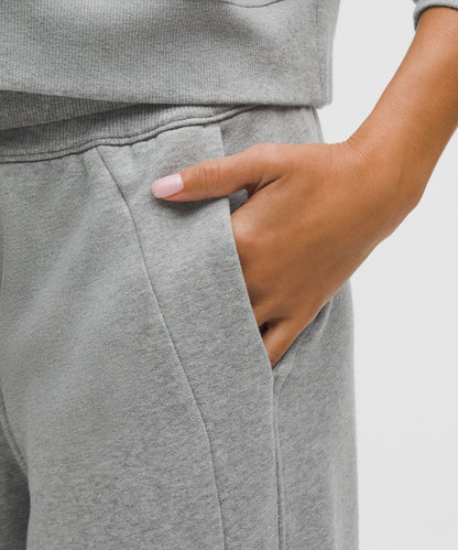 Lululemon Scuba Mid-Rise Wide-Leg Pant *Regular Heathered Core Medium Grey