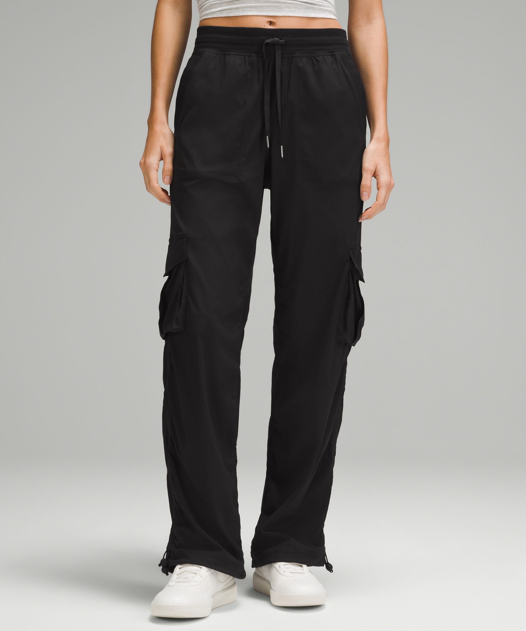 Lululemon Dance Studio Relaxed-Fit Mid-Rise Cargo Pant Black