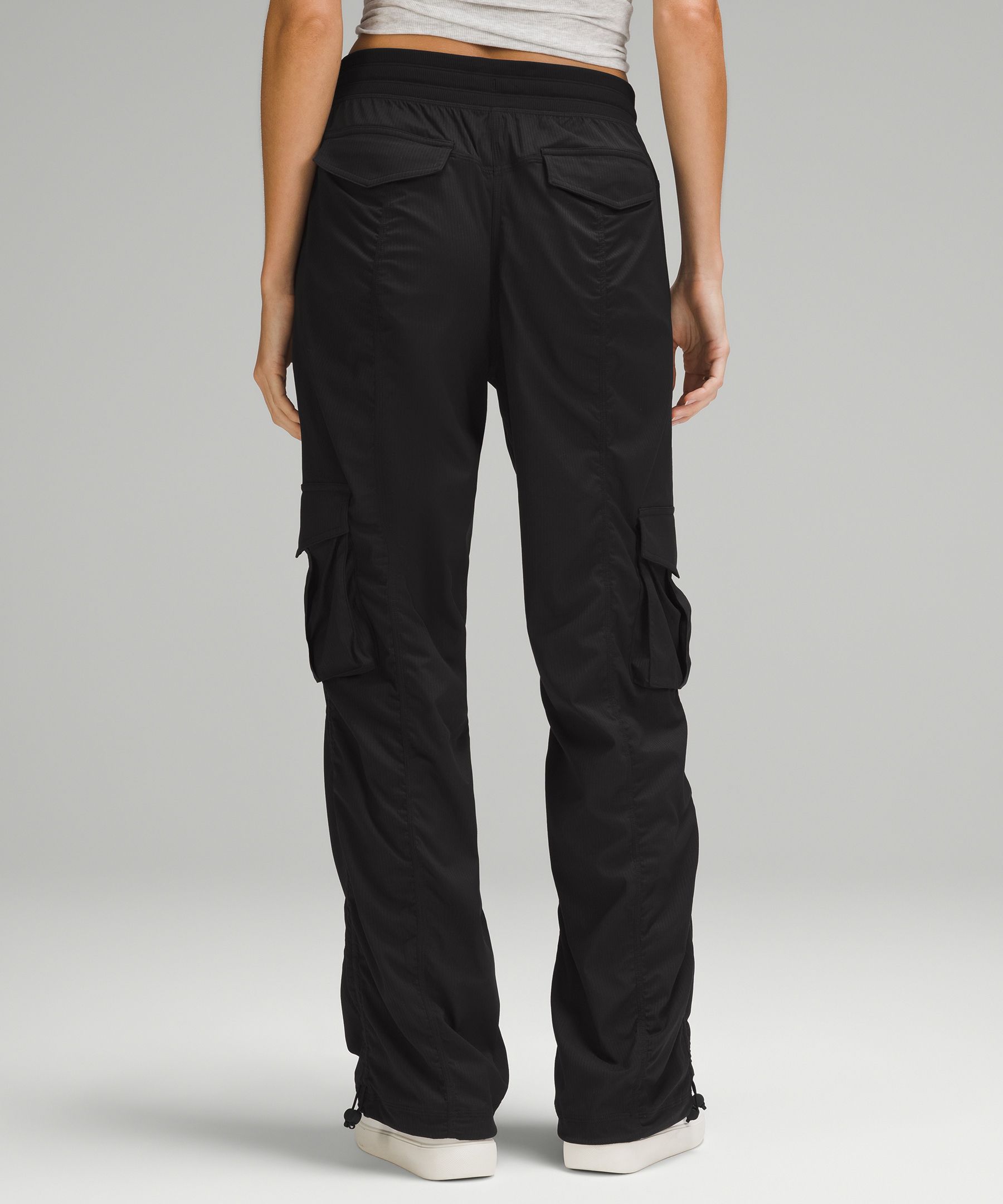Lululemon Dance Studio Relaxed-Fit Mid-Rise Cargo Pant Black