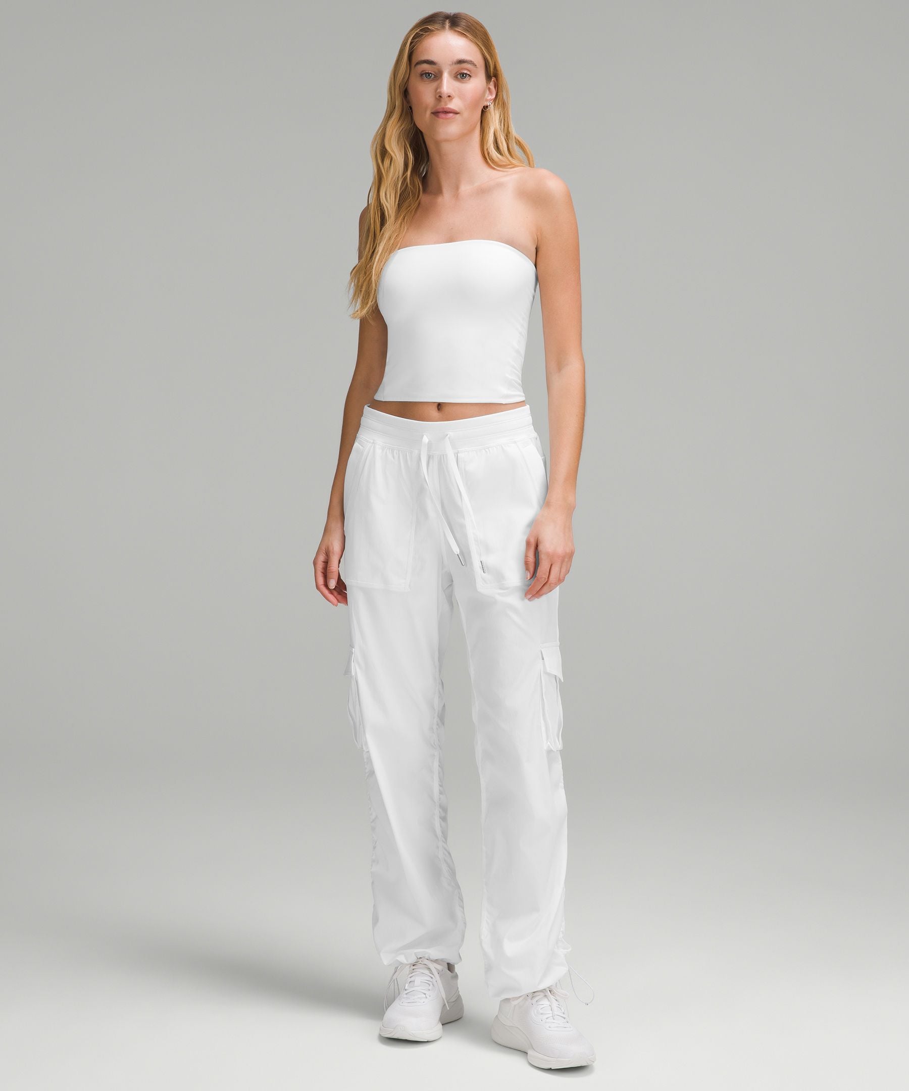 Lululemon Dance Studio Relaxed-Fit Mid-Rise Cargo Pant White