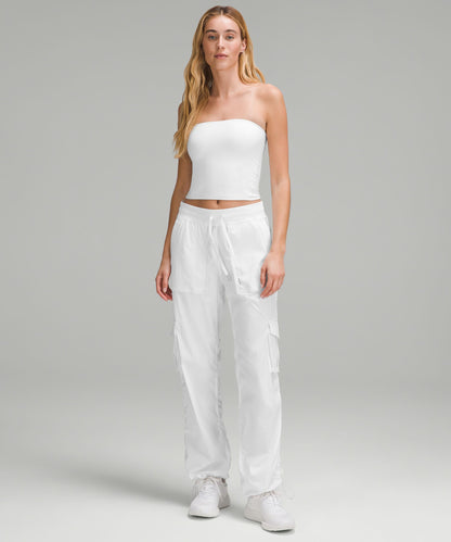 Lululemon Dance Studio Relaxed-Fit Mid-Rise Cargo Pant White