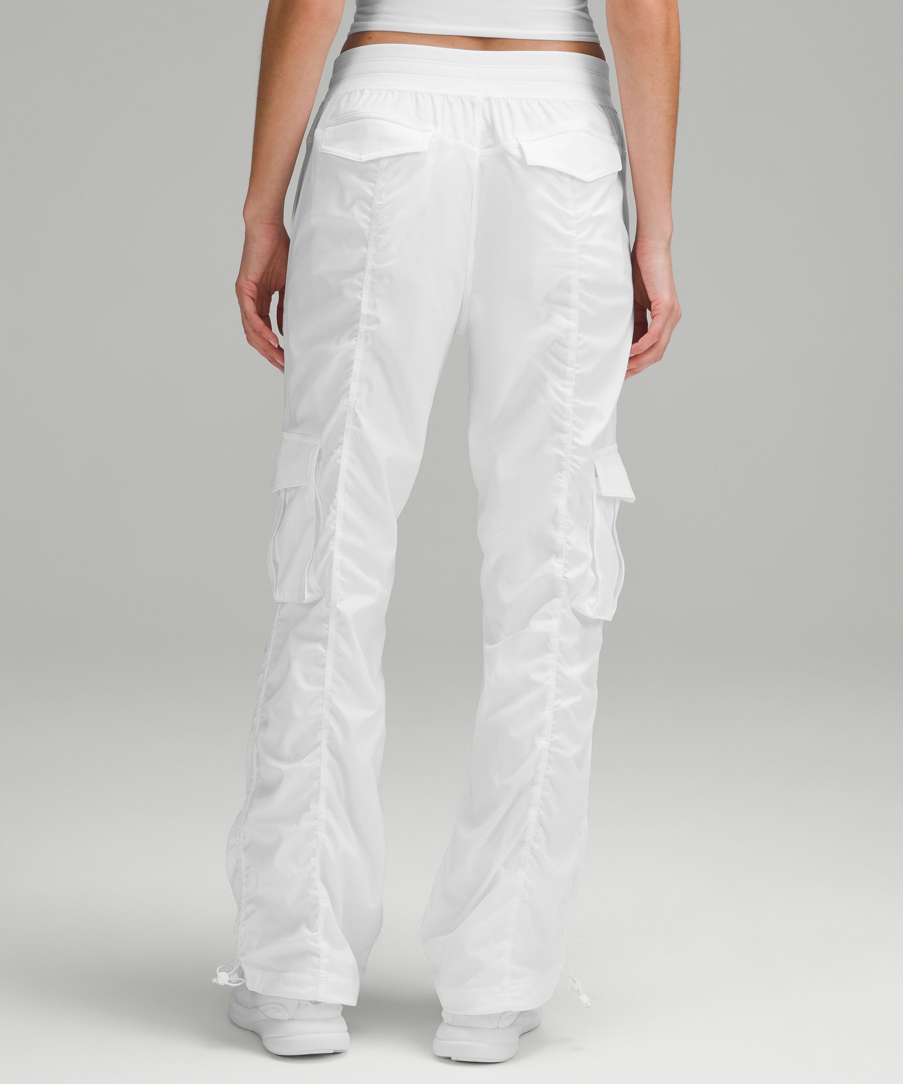 Lululemon Dance Studio Relaxed-Fit Mid-Rise Cargo Pant White