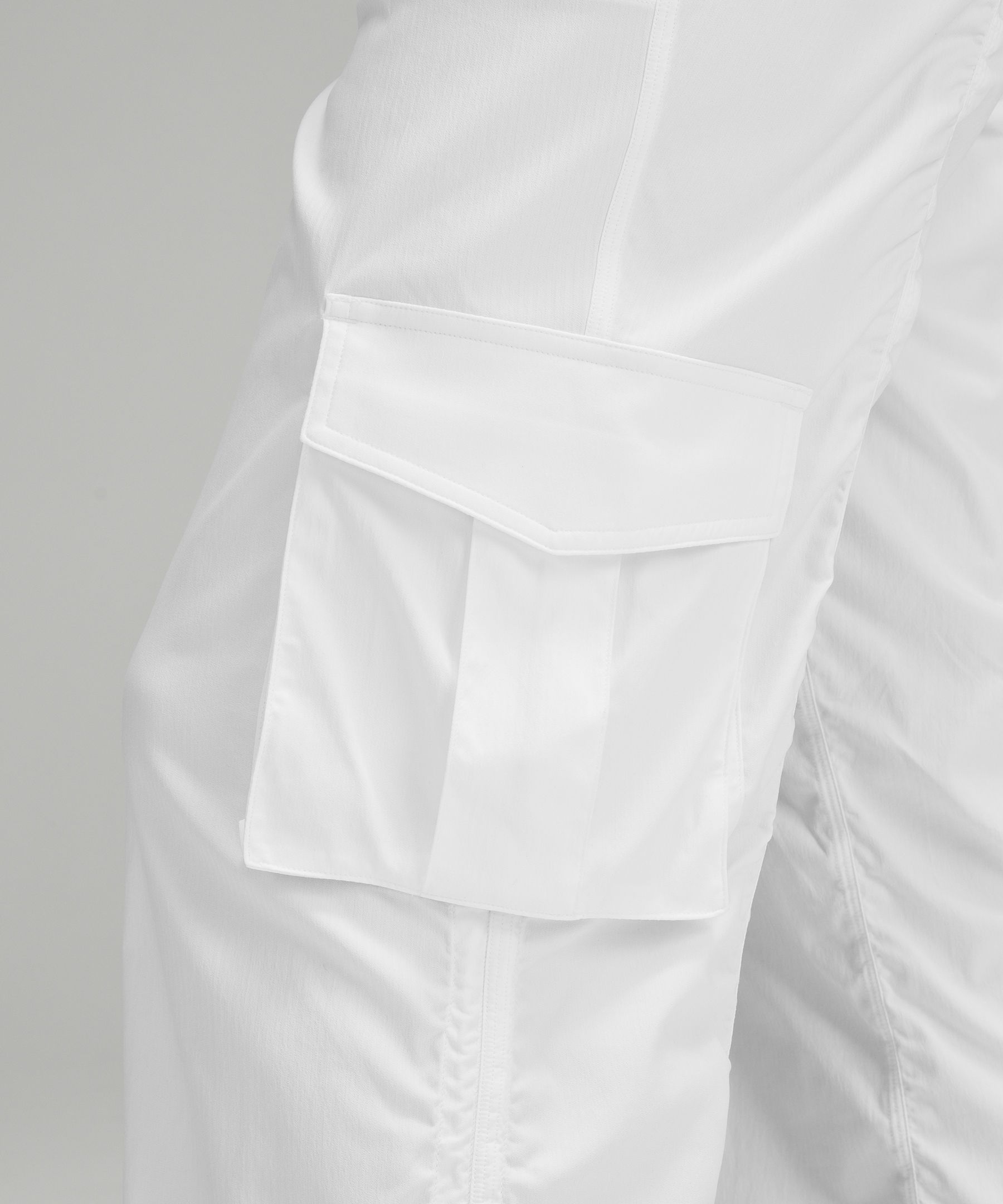 Lululemon Dance Studio Relaxed-Fit Mid-Rise Cargo Pant White