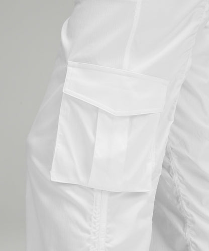 Lululemon Dance Studio Relaxed-Fit Mid-Rise Cargo Pant White