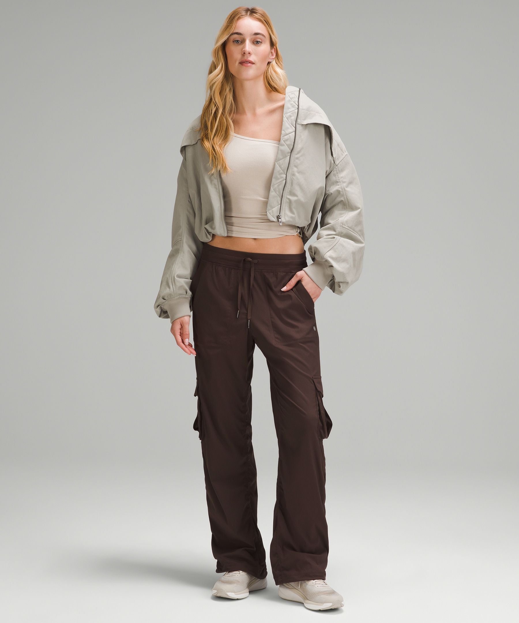 Lululemon Dance Studio Relaxed-Fit Mid-Rise Cargo Pant Espresso