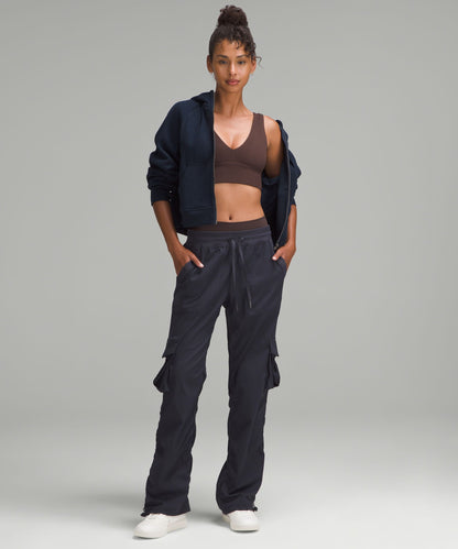 Lululemon Dance Studio Relaxed-Fit Mid-Rise Cargo Pant Black Night