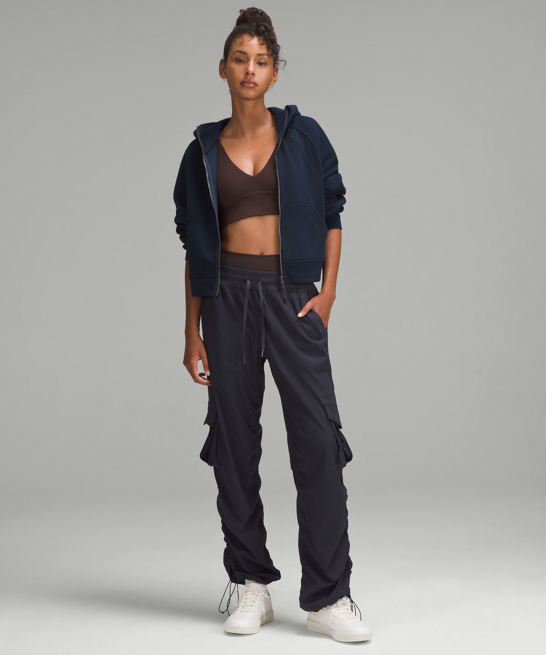 Lululemon Dance Studio Relaxed-Fit Mid-Rise Cargo Pant Black Night