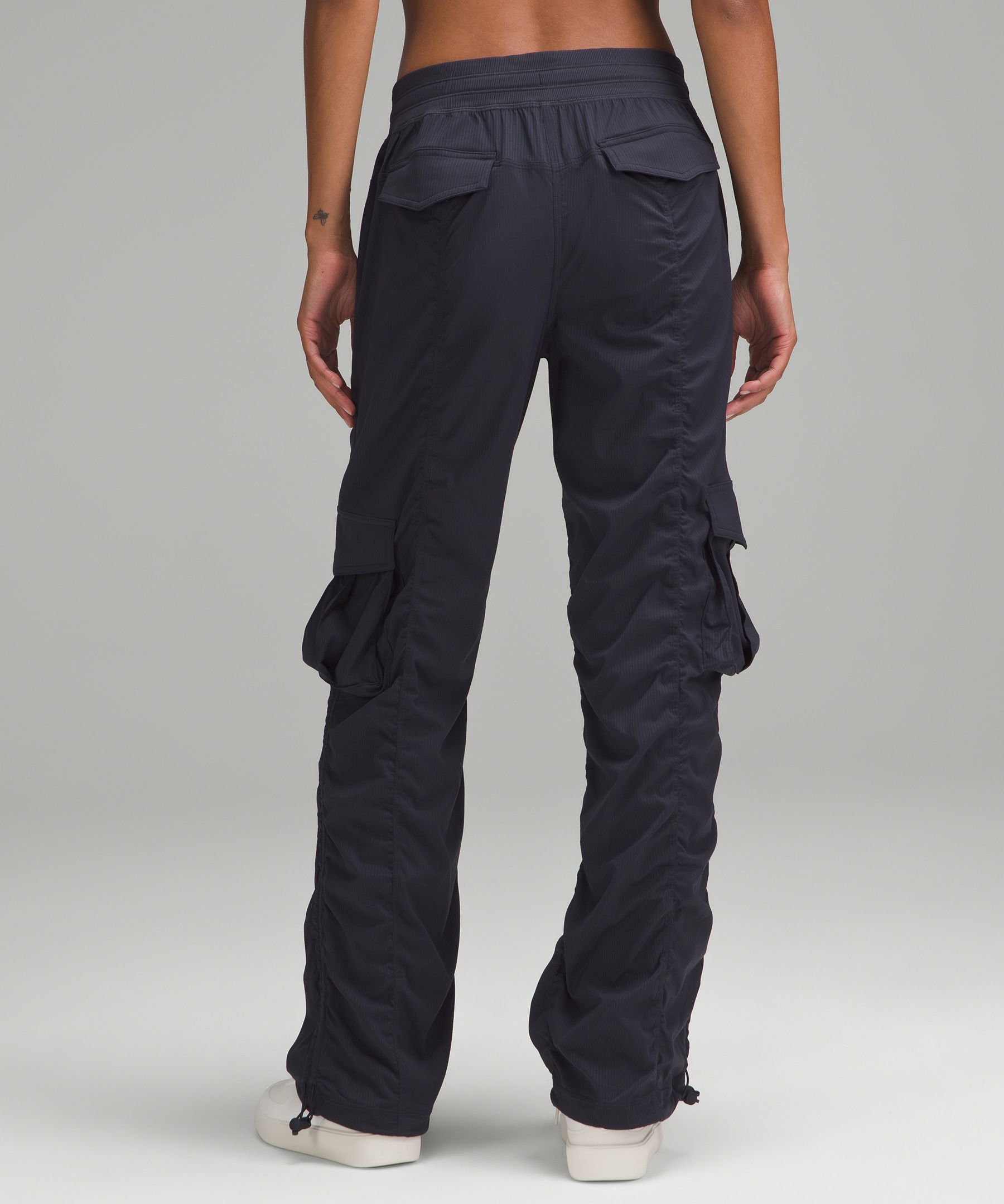 Lululemon Dance Studio Relaxed-Fit Mid-Rise Cargo Pant Black Night