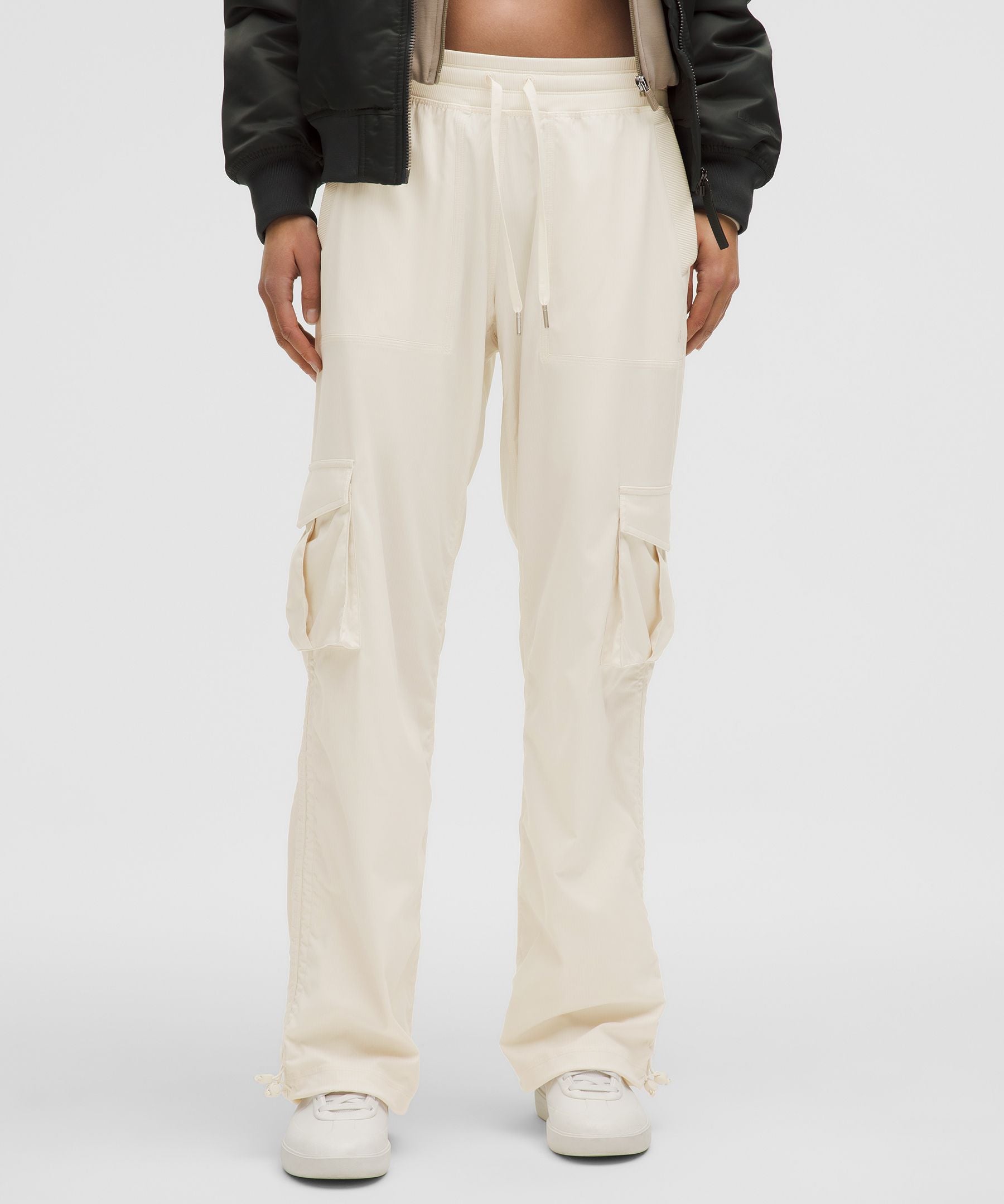 Lululemon Dance Studio Relaxed-Fit Mid-Rise Cargo Pant Light Ivory