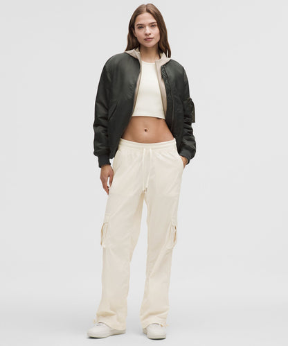 Lululemon Dance Studio Relaxed-Fit Mid-Rise Cargo Pant Light Ivory