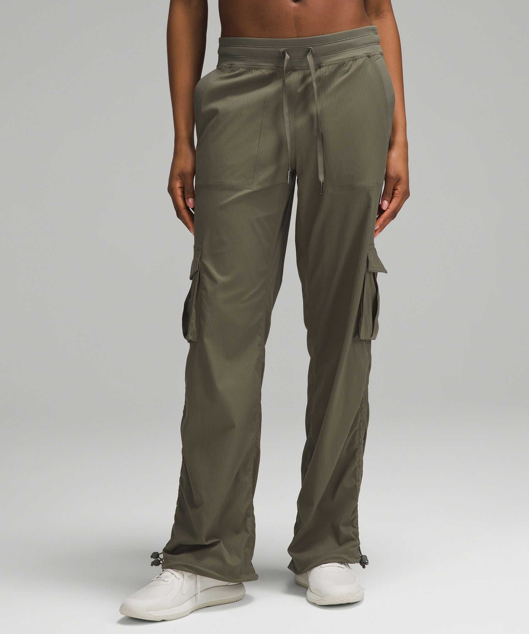 Lululemon Dance Studio Relaxed-Fit Mid-Rise Cargo Pant Army Green