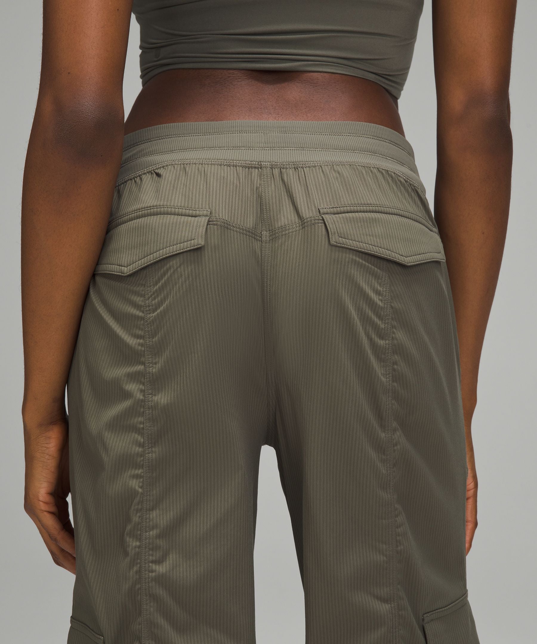 Lululemon Dance Studio Relaxed-Fit Mid-Rise Cargo Pant Army Green