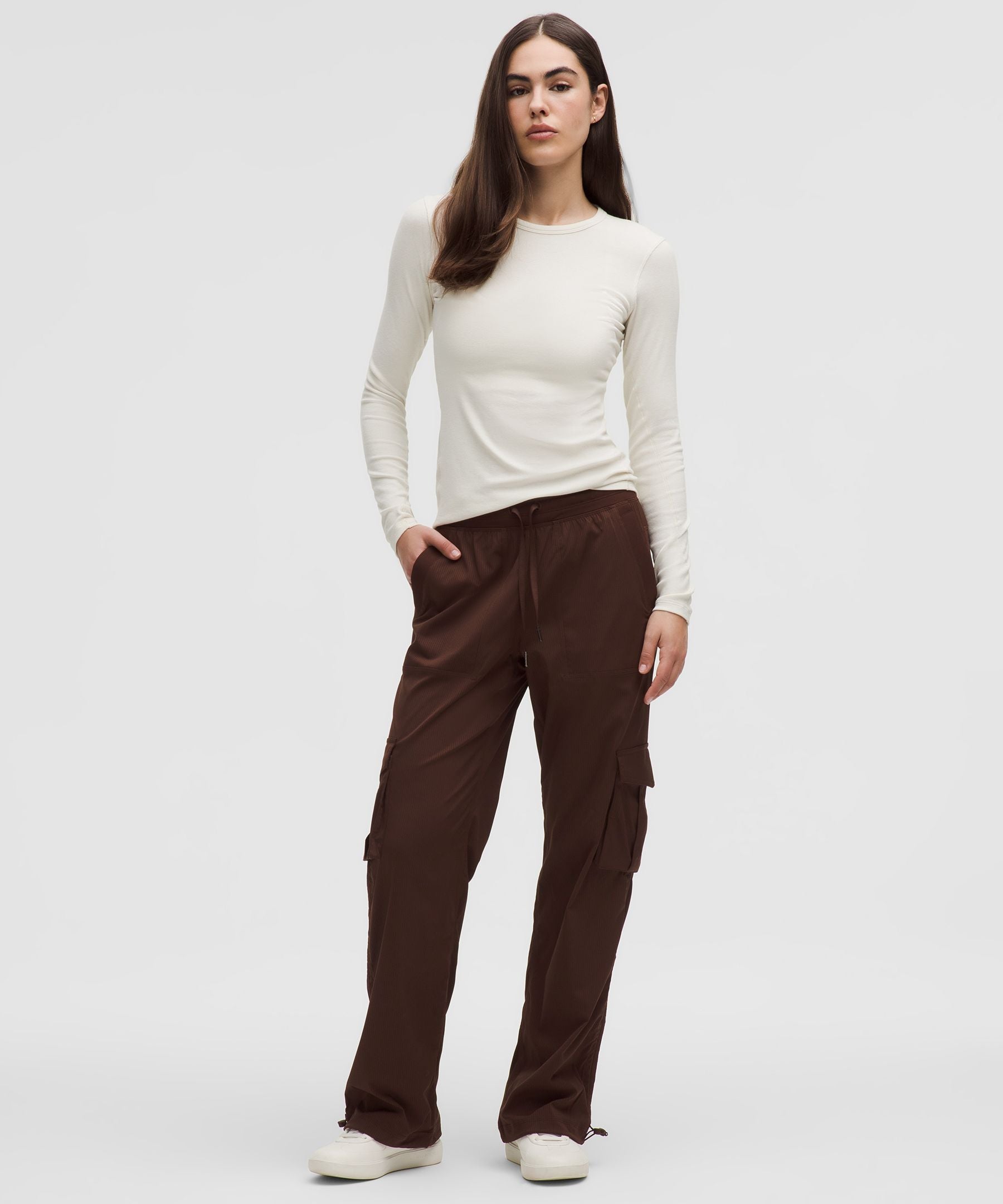 Lululemon Dance Studio Relaxed-Fit Mid-Rise Cargo Pant Lava Cake