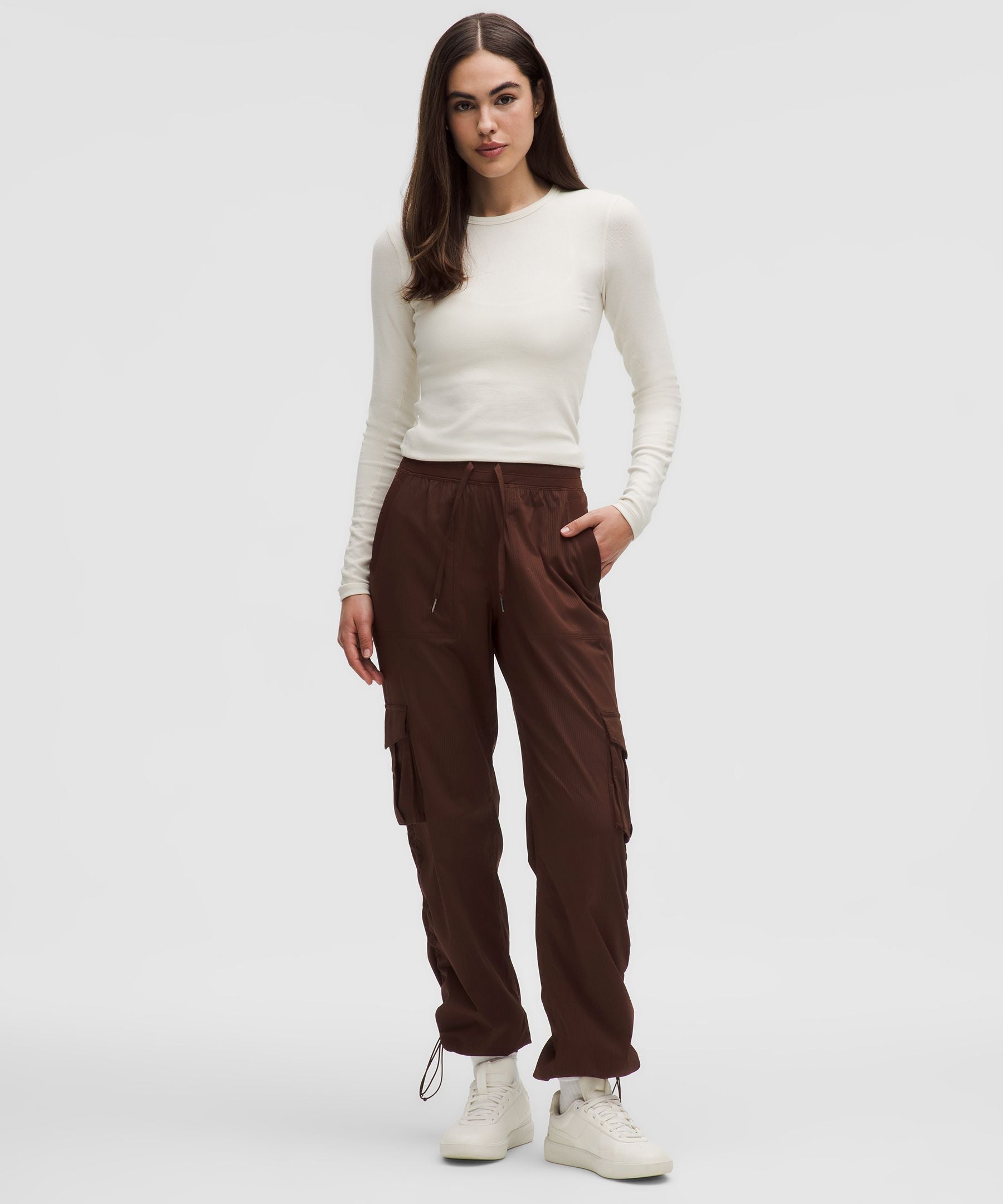 Lululemon Dance Studio Relaxed-Fit Mid-Rise Cargo Pant Lava Cake