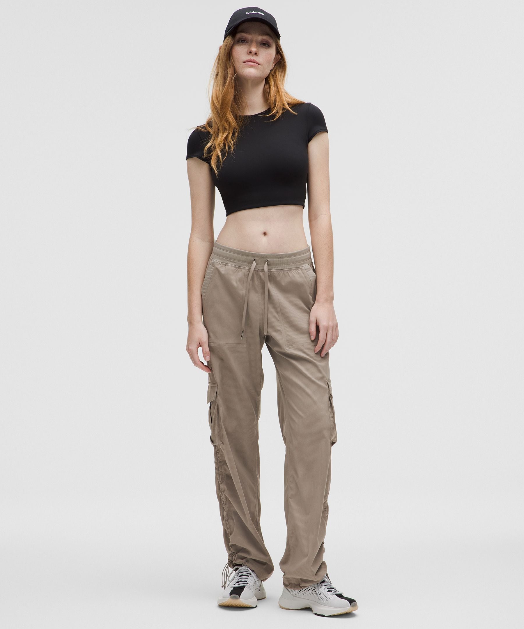 Lululemon Dance Studio Relaxed-Fit Mid-Rise Cargo Pant Warm Ash Grey
