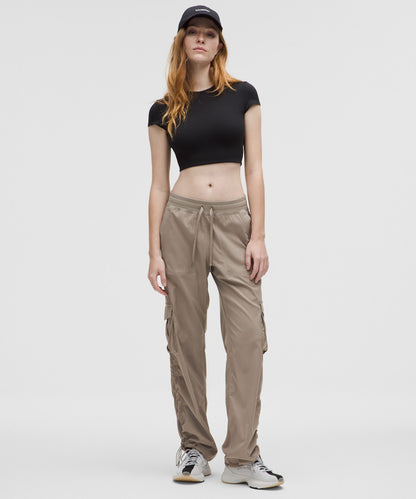 Lululemon Dance Studio Relaxed-Fit Mid-Rise Cargo Pant Warm Ash Grey