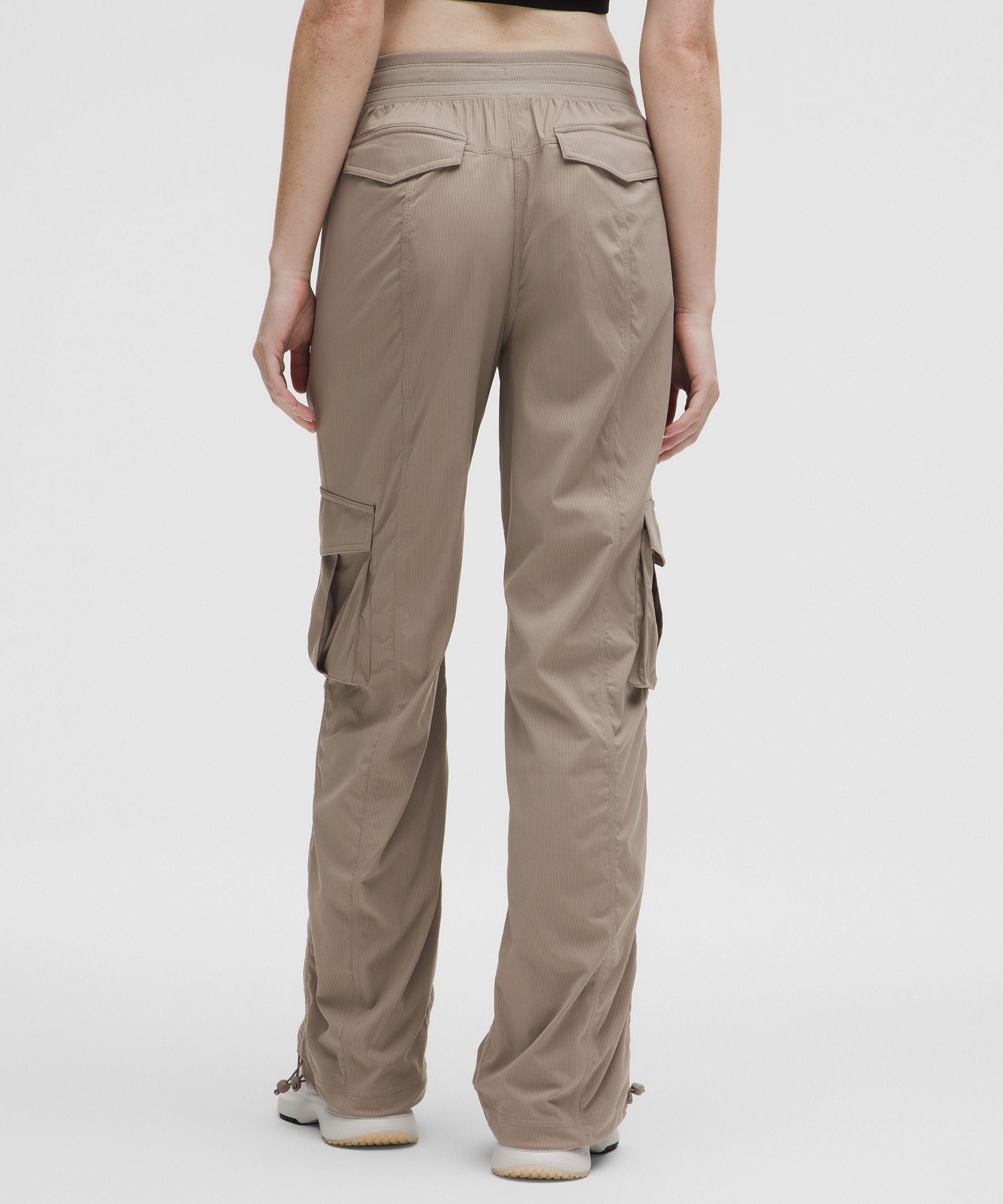Lululemon Dance Studio Relaxed-Fit Mid-Rise Cargo Pant Warm Ash Grey