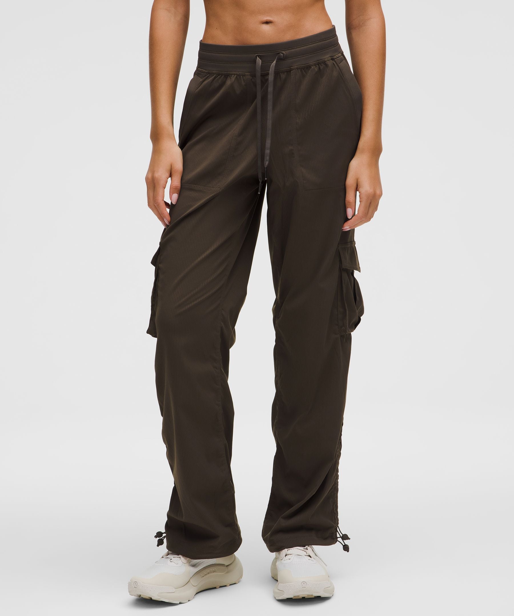 Lululemon Dance Studio Relaxed-Fit Mid-Rise Cargo Pant Olive Brown