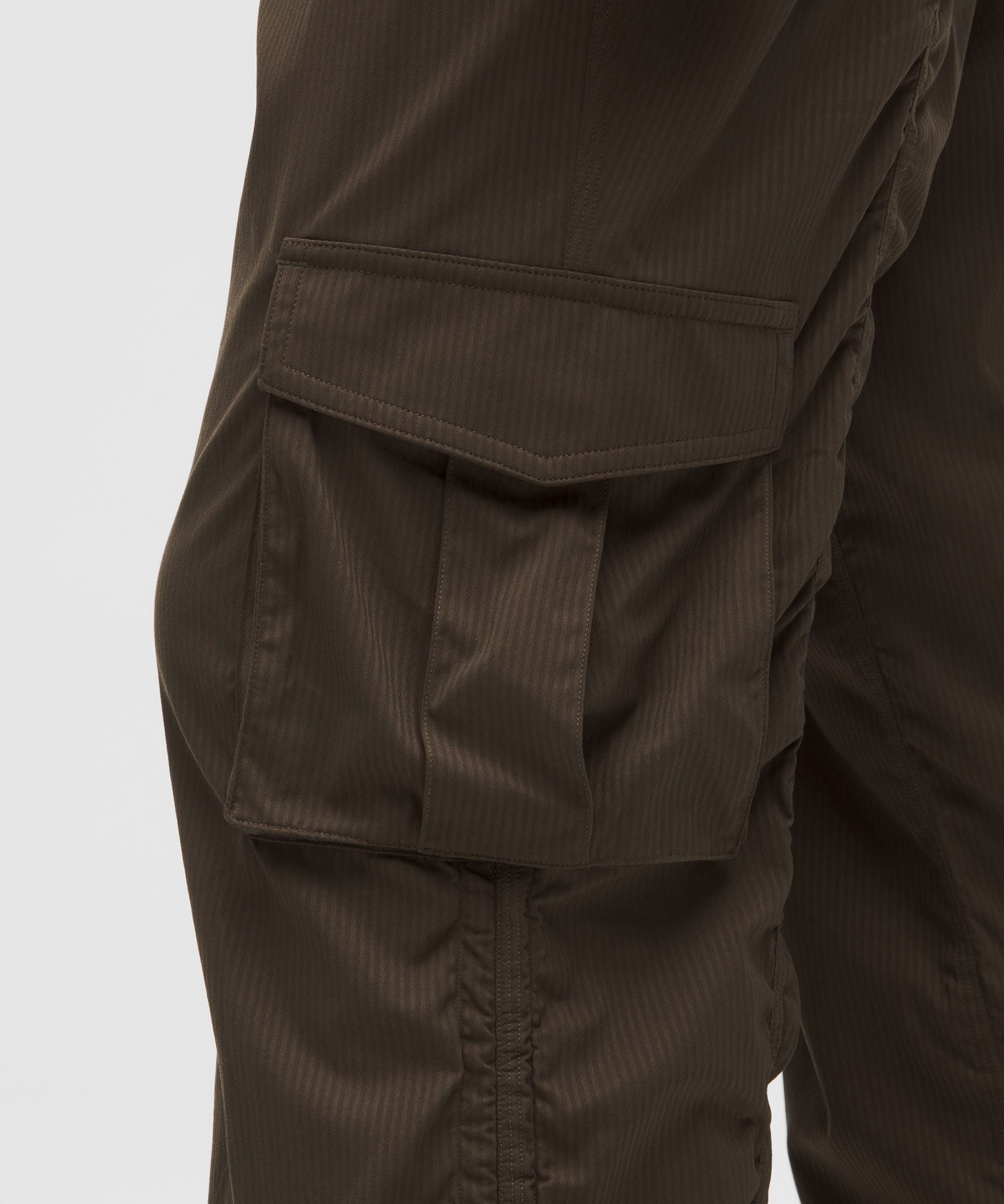 Lululemon Dance Studio Relaxed-Fit Mid-Rise Cargo Pant Olive Brown