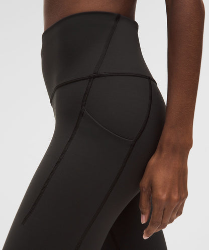 Lululemon Wunder Train High-Rise Tight with Pockets 25" Black