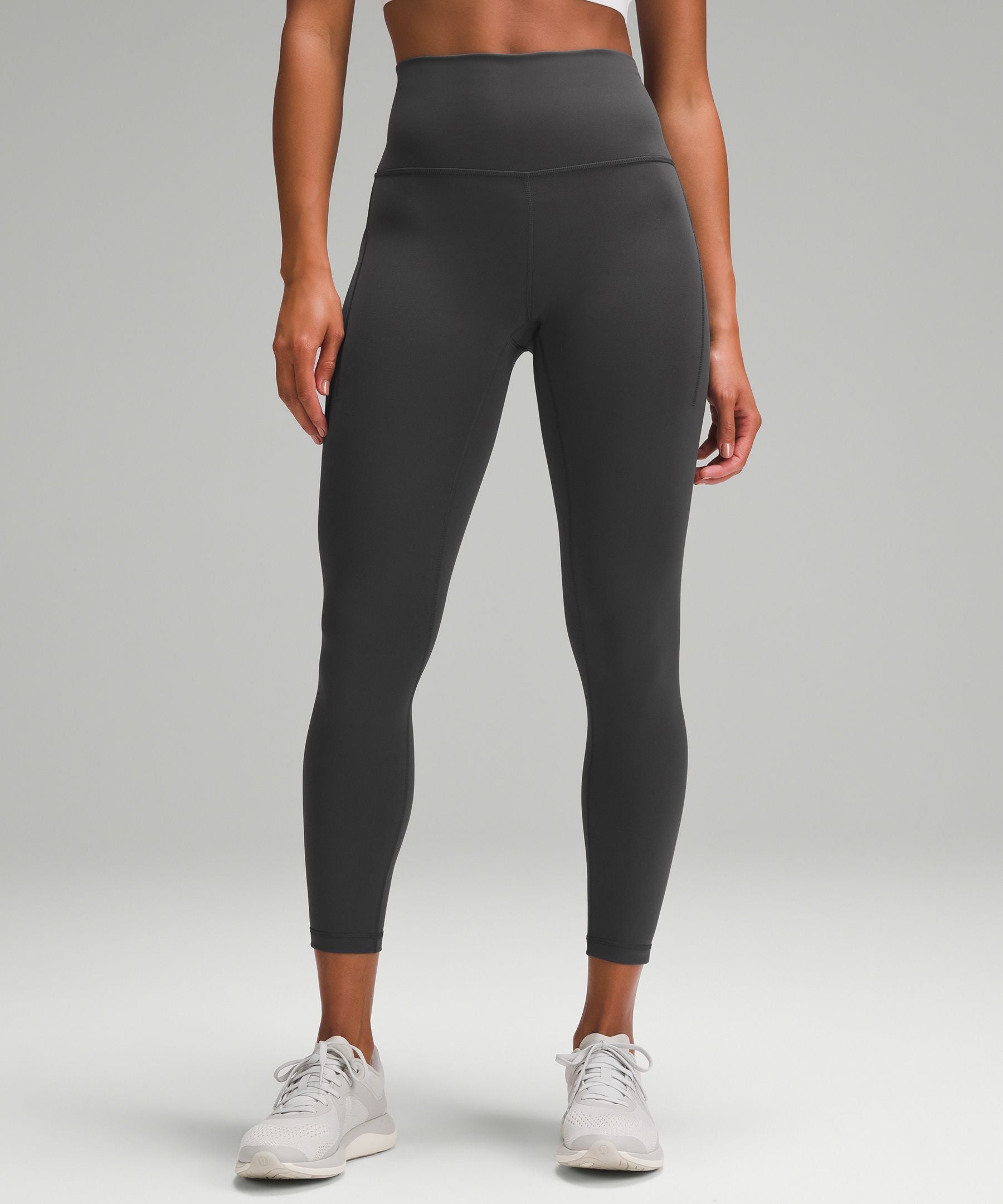 Lululemon Wunder Train High-Rise Tight with Pockets 25" Graphite Grey