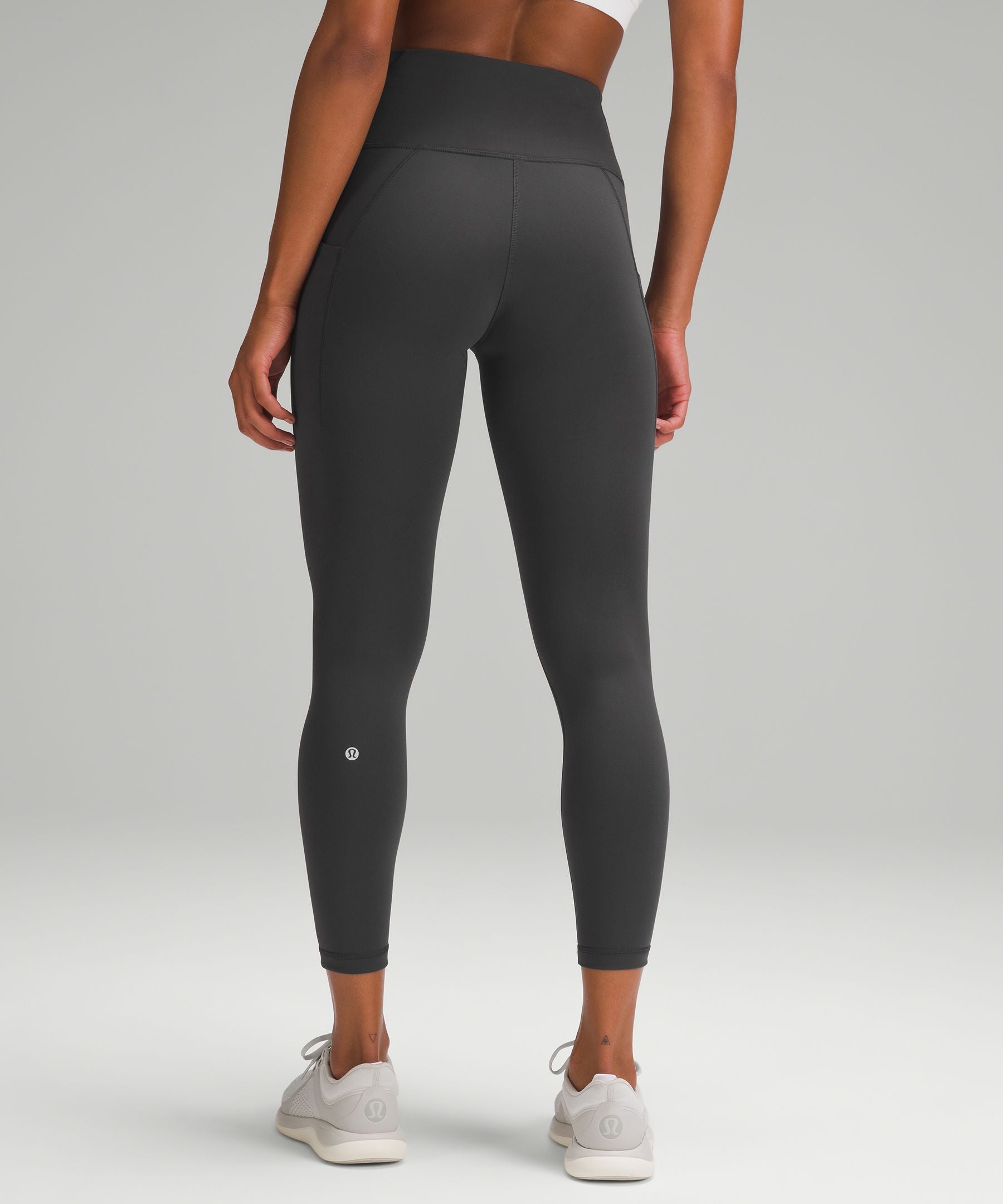 Lululemon Wunder Train High-Rise Tight with Pockets 25" Graphite Grey